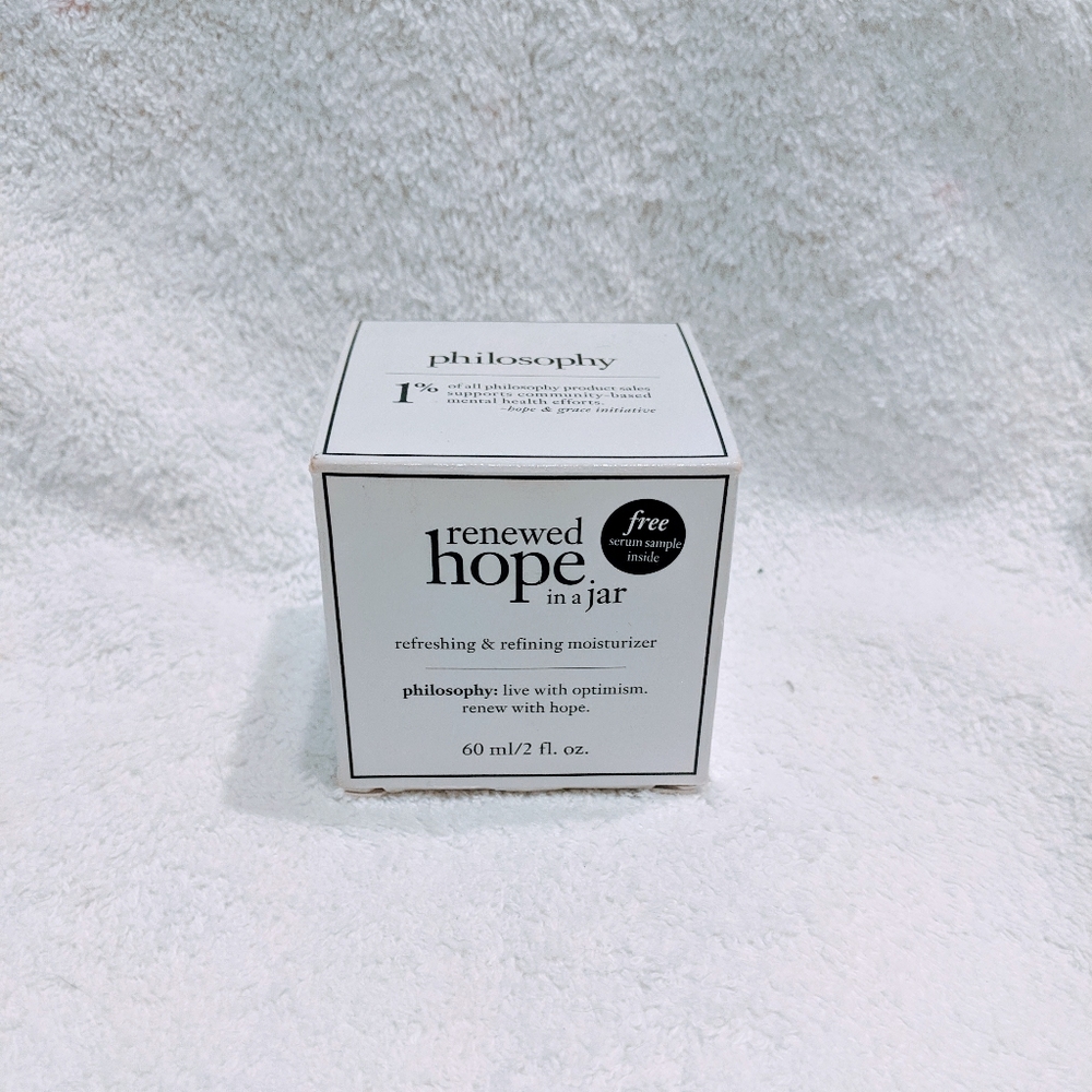 Philosophy renewed hope in a jar